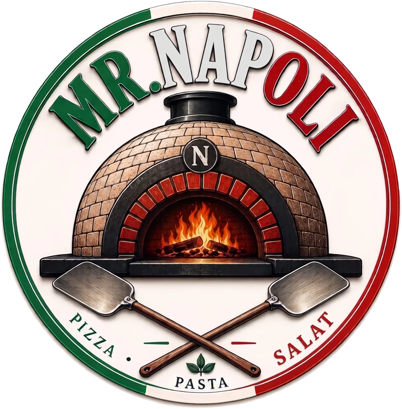 Mr. Napoli Pizzeria – Steinofen-Logo